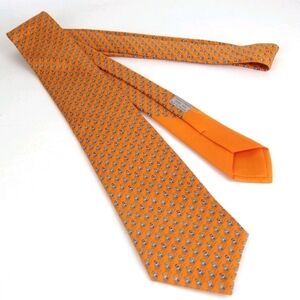Hermès silk tie